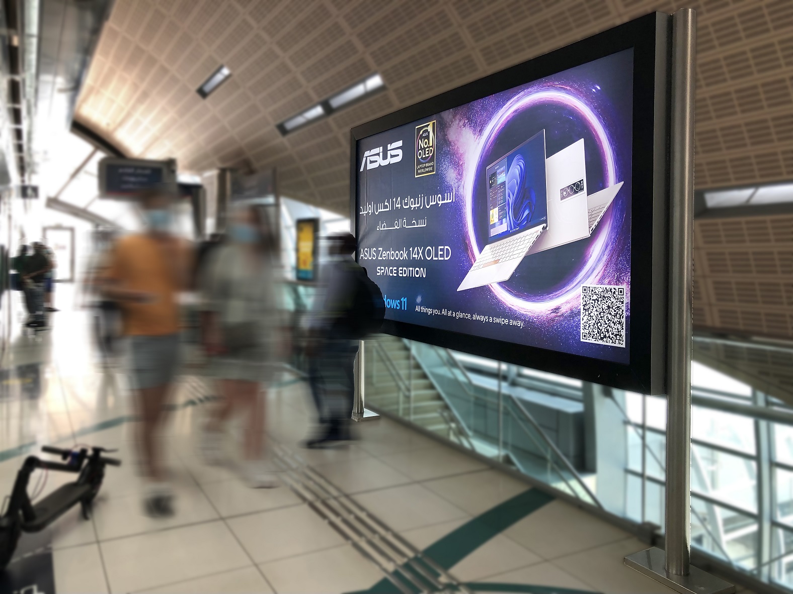 RTA Metro Indoor Signages